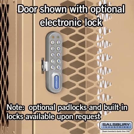 Tan Metal Locker N106876