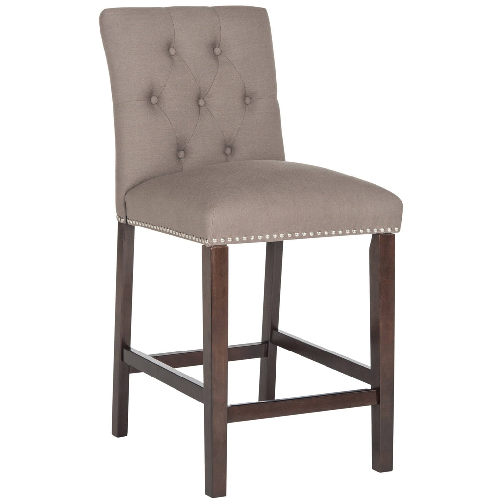 Dark Taupe Counter Stools Set Of 2 Z264858