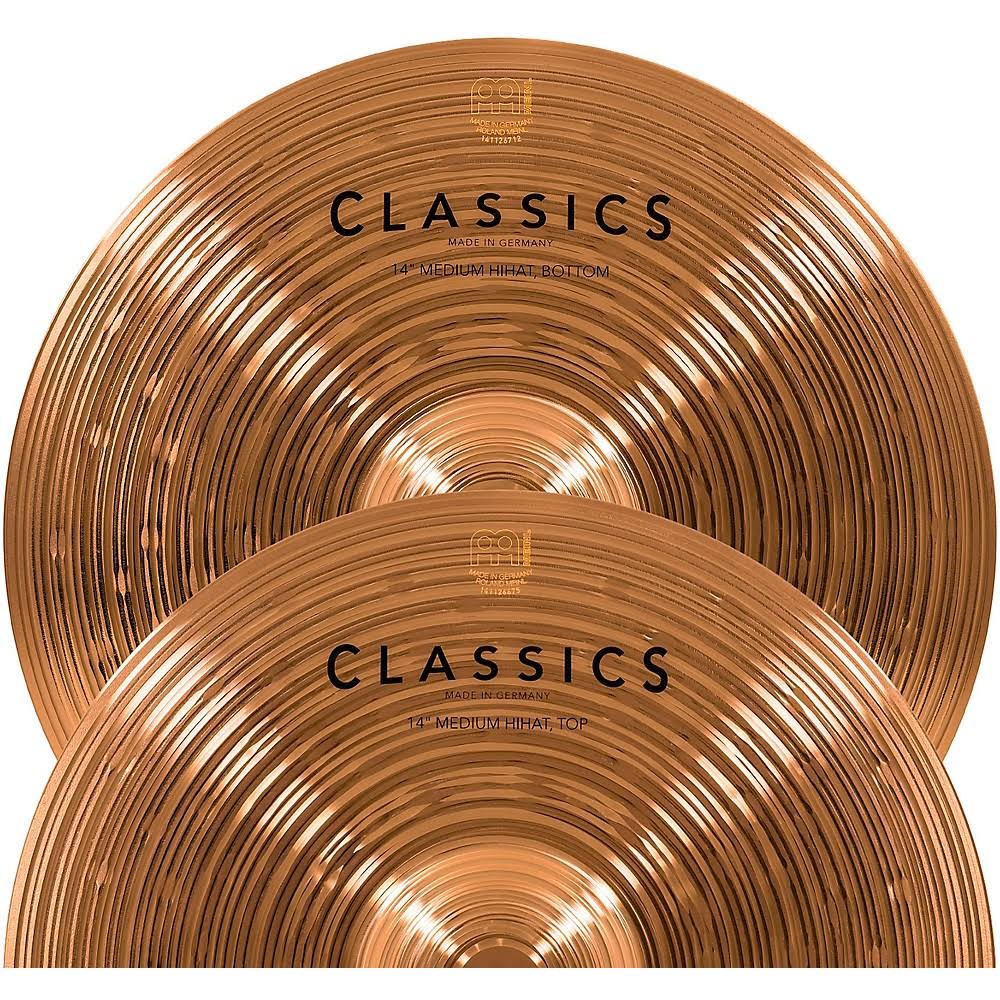 14 in. Medium Hi-Hat Cymbals G6054