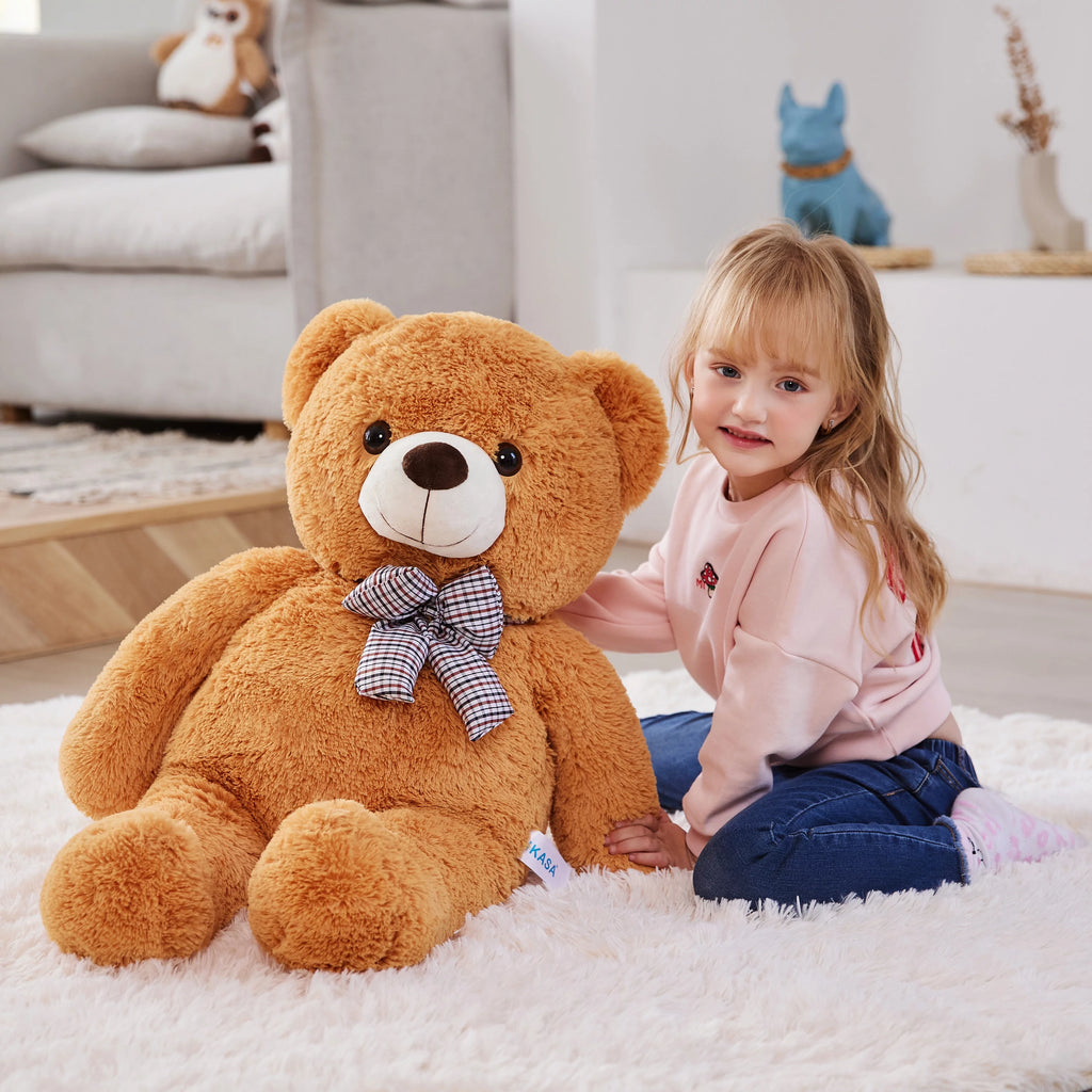 Giant Teddy Bear Stuffed Animal Plush Toy, 30" Brown Soft Plush K26232