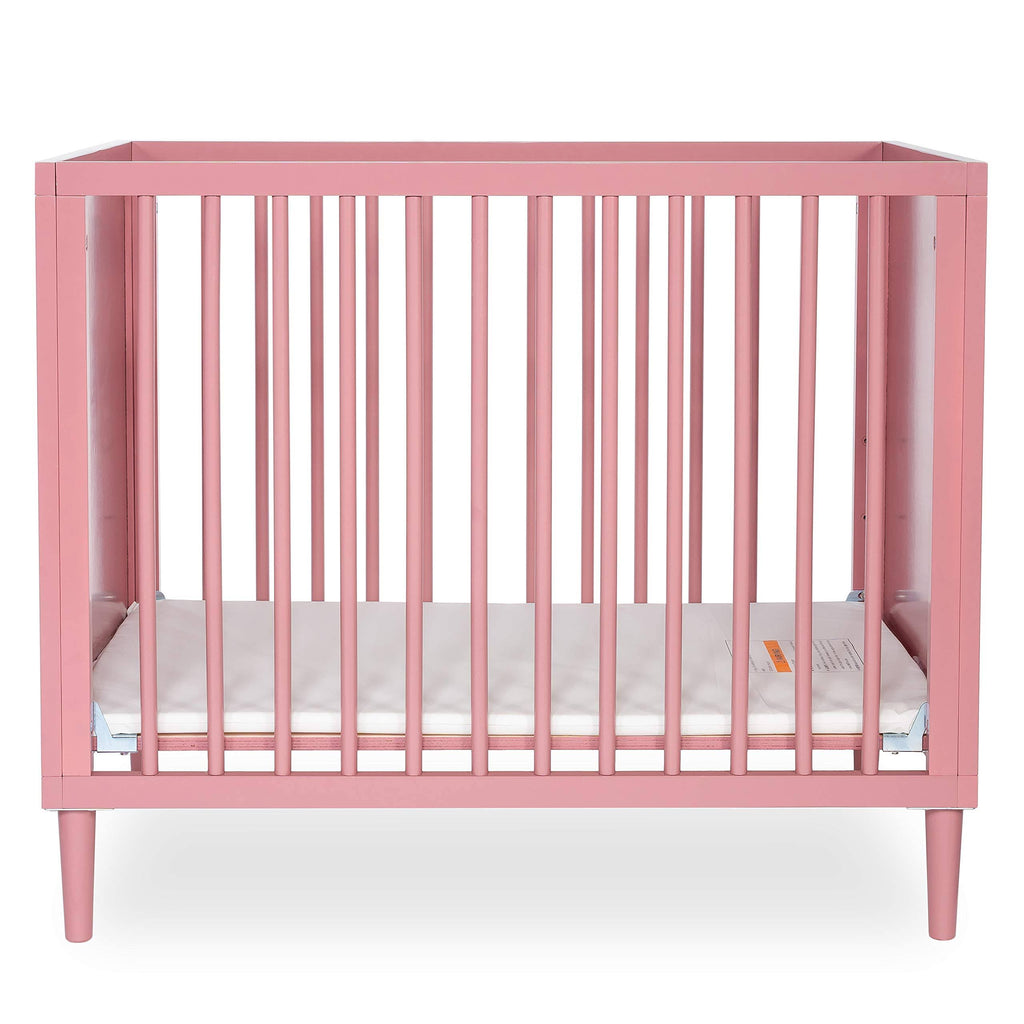 Rose 4 in 1 Mini Crib with Rounded Spindles H779
