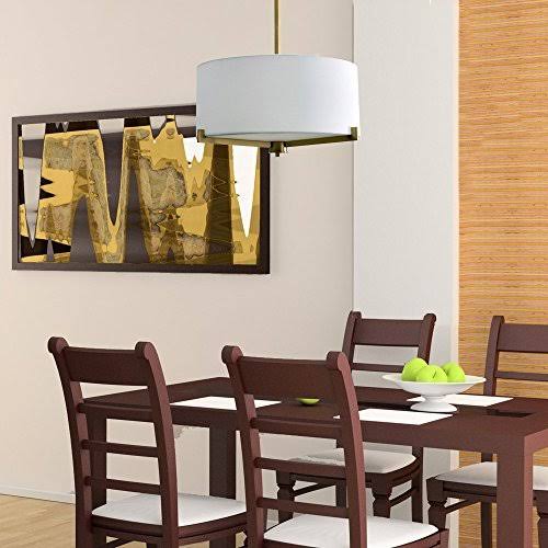 Brass 3 Light Semi Flush Mount Ceiling Fixture H448125