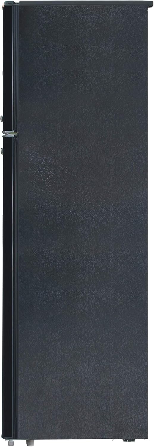 Retro 2 Door Refrigerator with Freezer, 10 cu ft, Black A5064