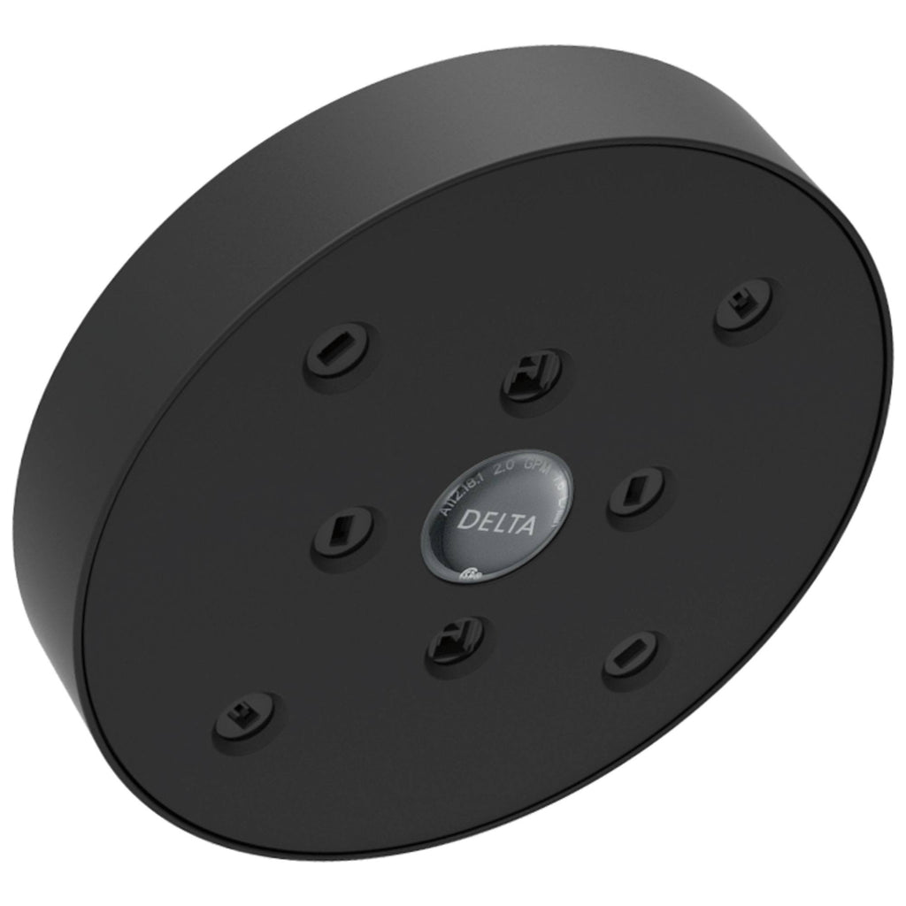 Matte Black Raincan Shower Head F859000