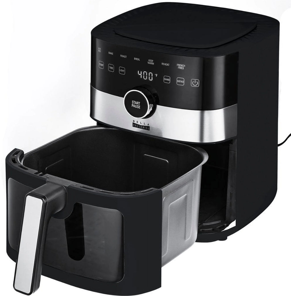 6-qt. Digital Air Fryer with Window Black J11387