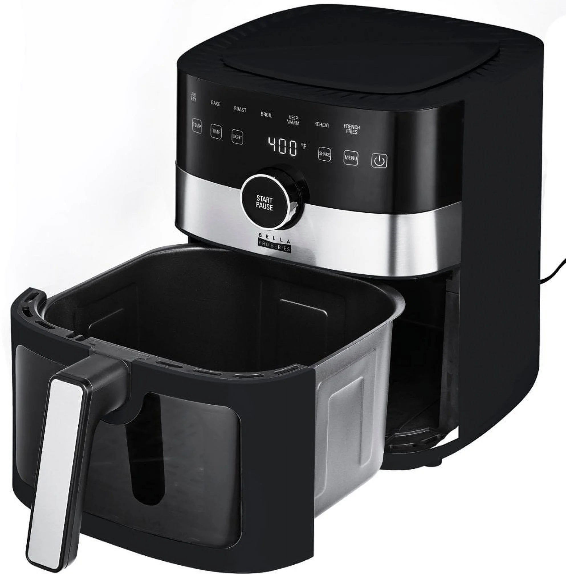 6-qt. Digital Air Fryer with Window Black J11387