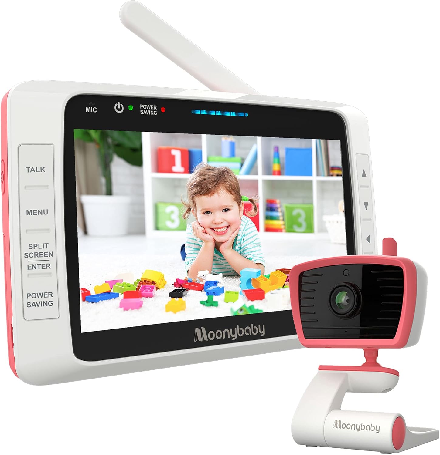 50 Baby Monitor with Camera and Audio, 5 Inches Display, No WiFi S334