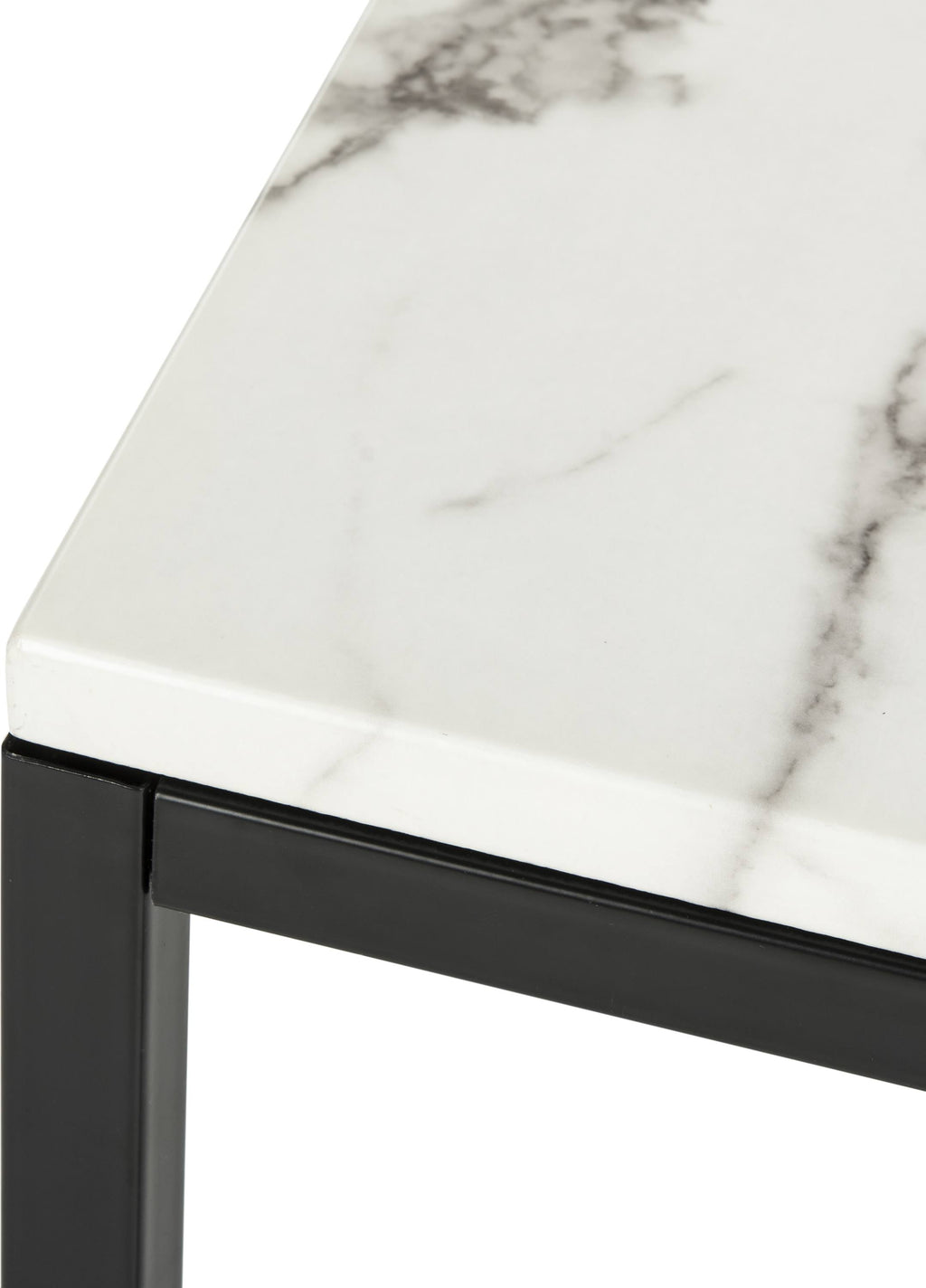 White/Gray Console Table C539
