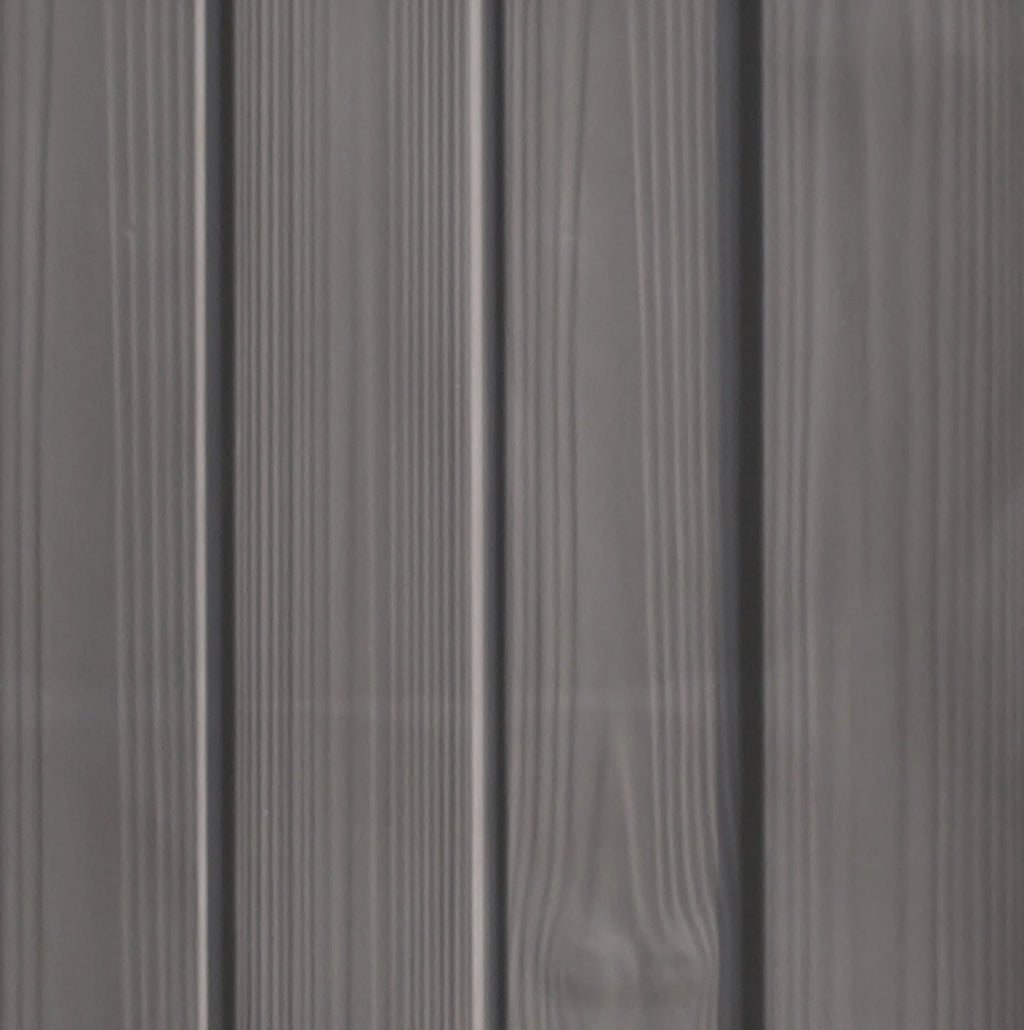 Beige and Taupe Outdoor Resin Shed L3366