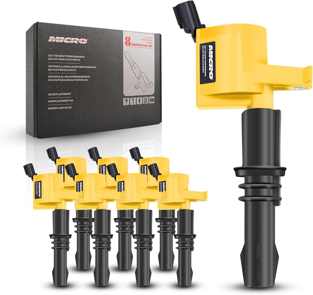 8 Ignition Coils & Iridium Spark Plug Set X236