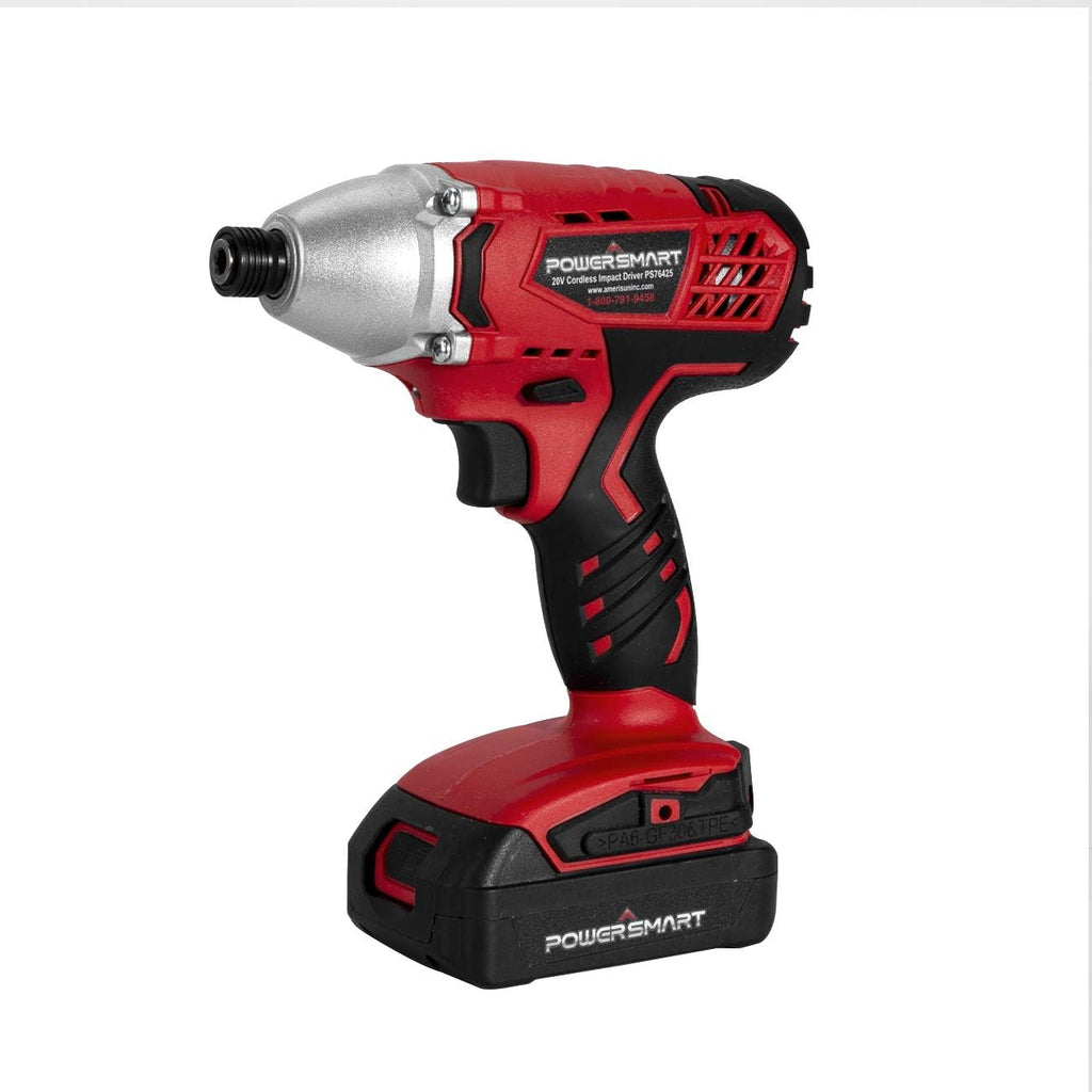 20V Max Cordless Drill Set Compact Driver Circular Saw Reciprocating Saw LED Flashlight 4-Tool Combo Kits with 2 Lithium-Ion Batteries T53977