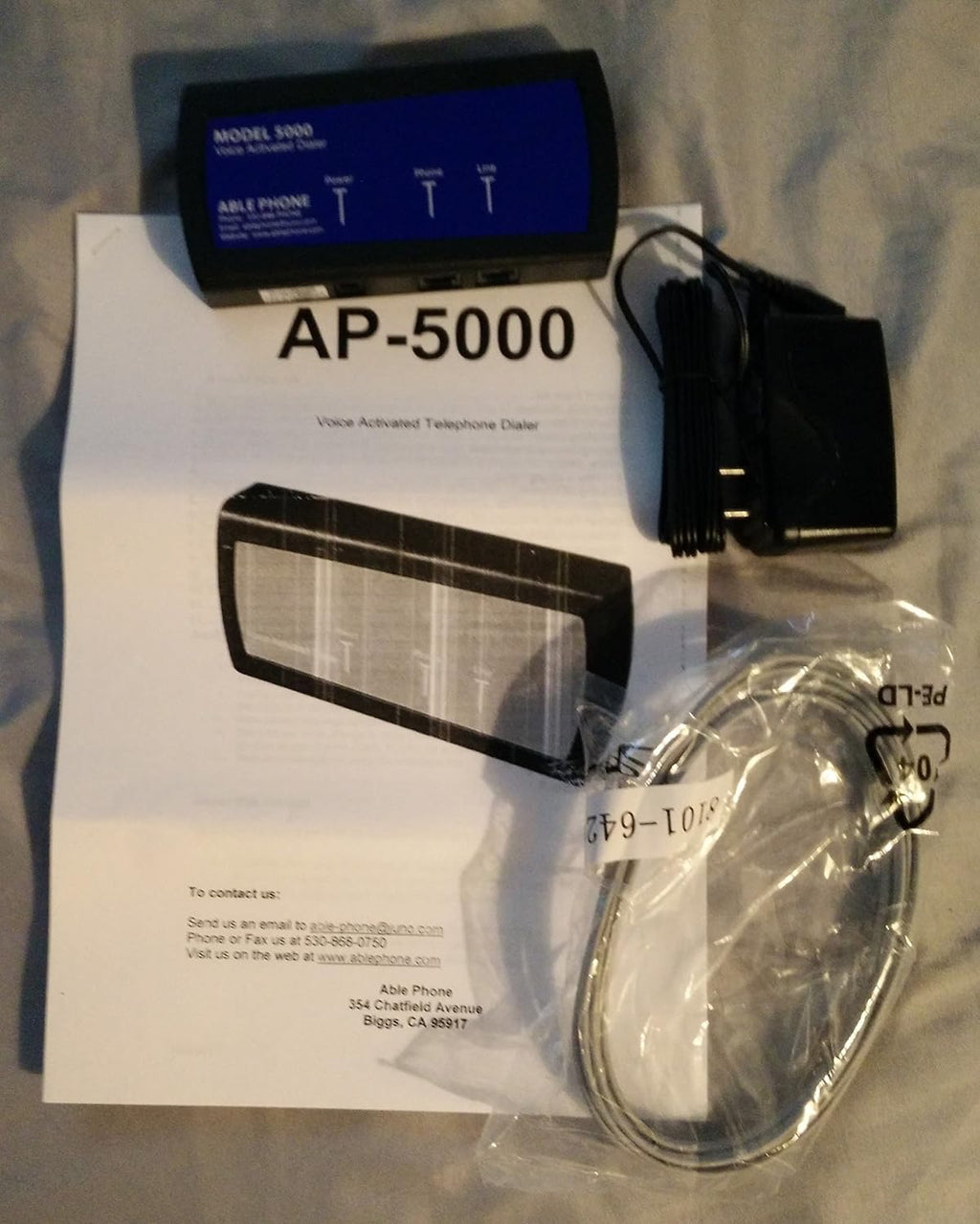 Voice Activated Telephone Dialer J286