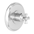 Weathered Brass Thermostatic Trim Plate with Handle X99245