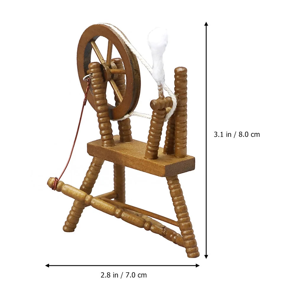 Miniature Textile Making Car Playhouse Furniture Toy X598748