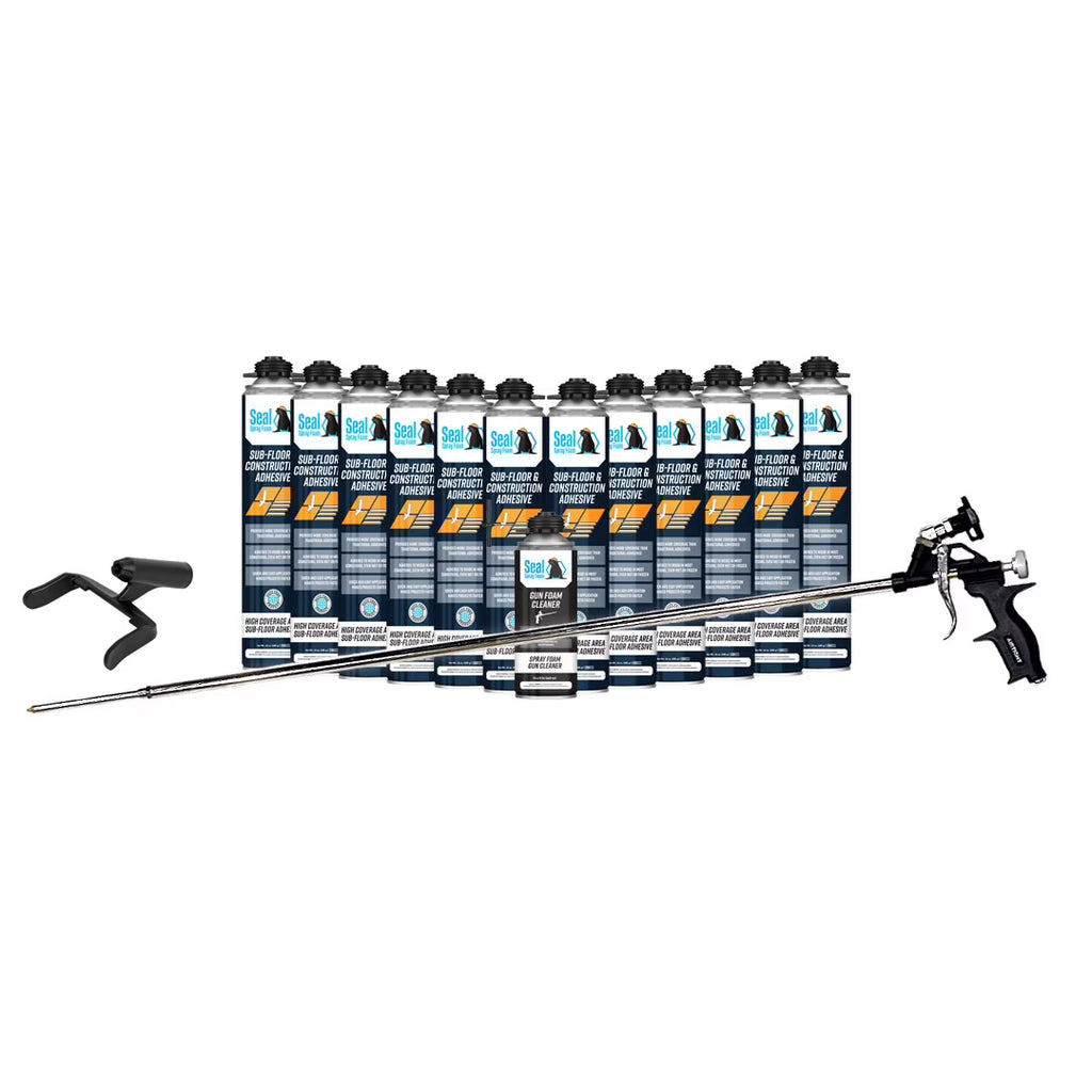 Polyurethane Adhesive with Seal Spray Gun and Cleaner J933675