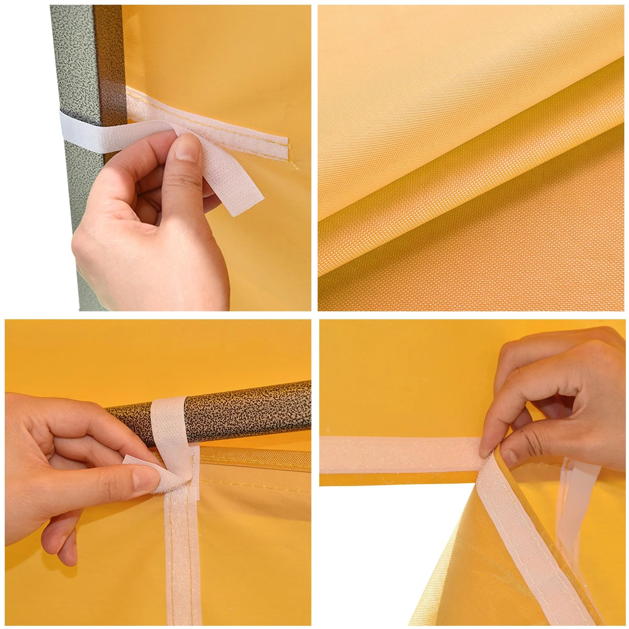 UV30+ Privacy Window Sidewall for 10x10ft Canopy Camping 2 Pieces Q3465