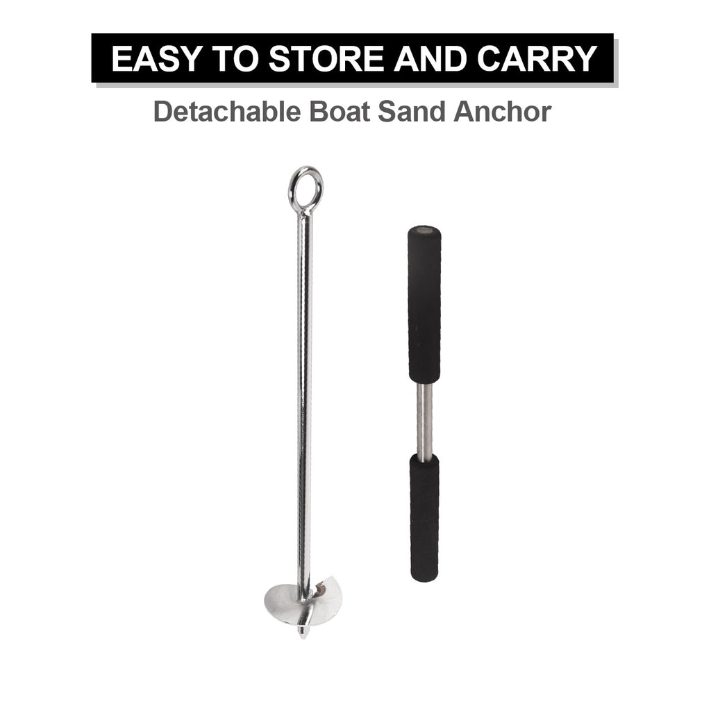 Stainless Steel Sand Anchor with Removable Handle Z956903