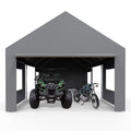 13X25FT Metal Carport Canopy Car Tent Outdoor Garage Boat Shelter S948