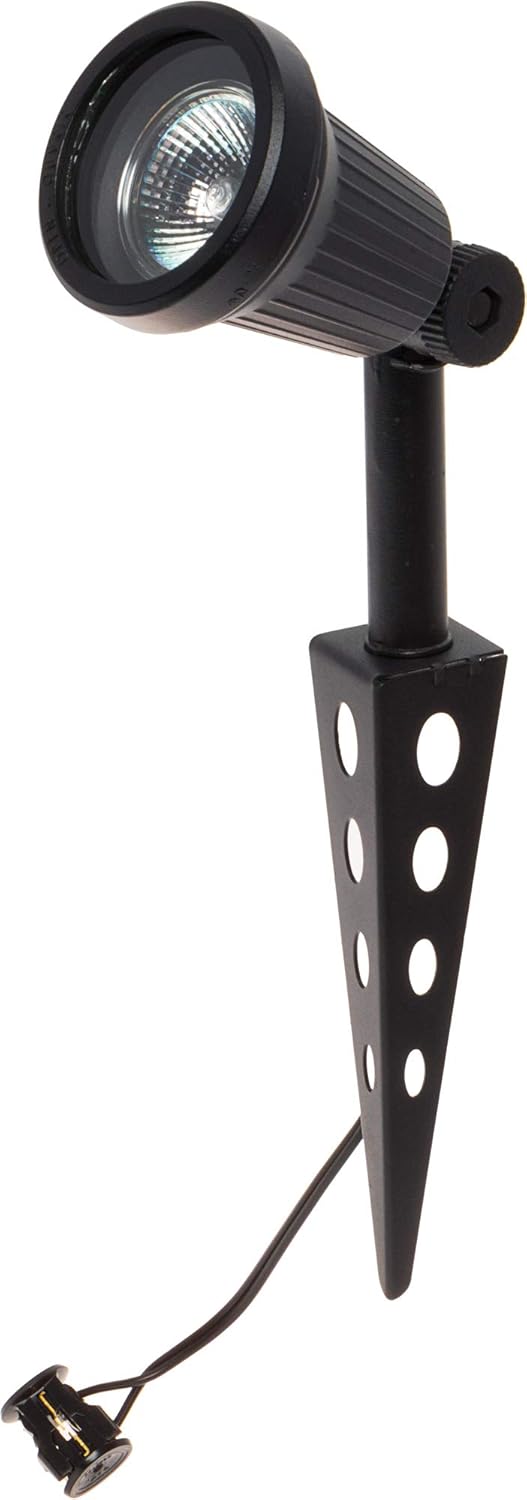 Black Cast Aluminum 20W Spotlight 4 Pack I410