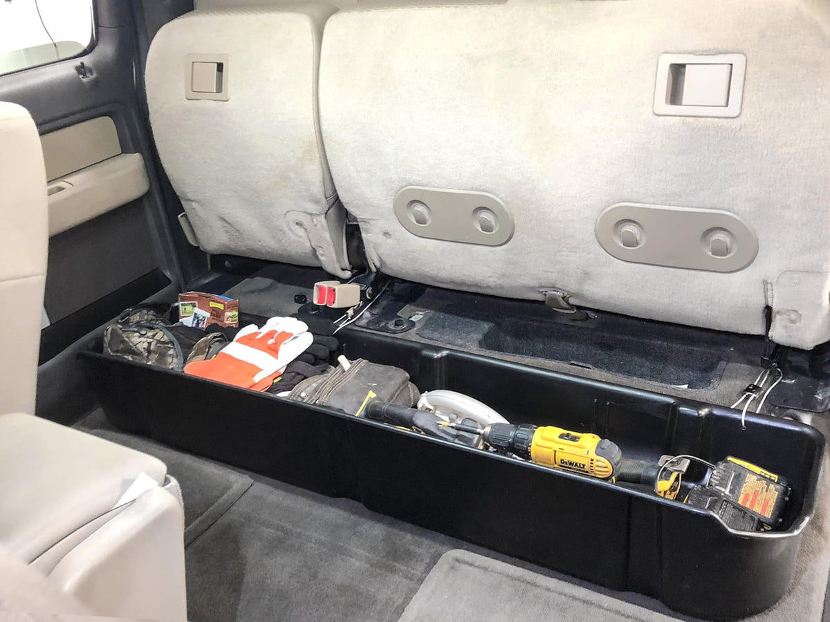 Under Seat Storage Box for Ford F-150 SuperCrew Crew Cab 2009-2014 K8413
