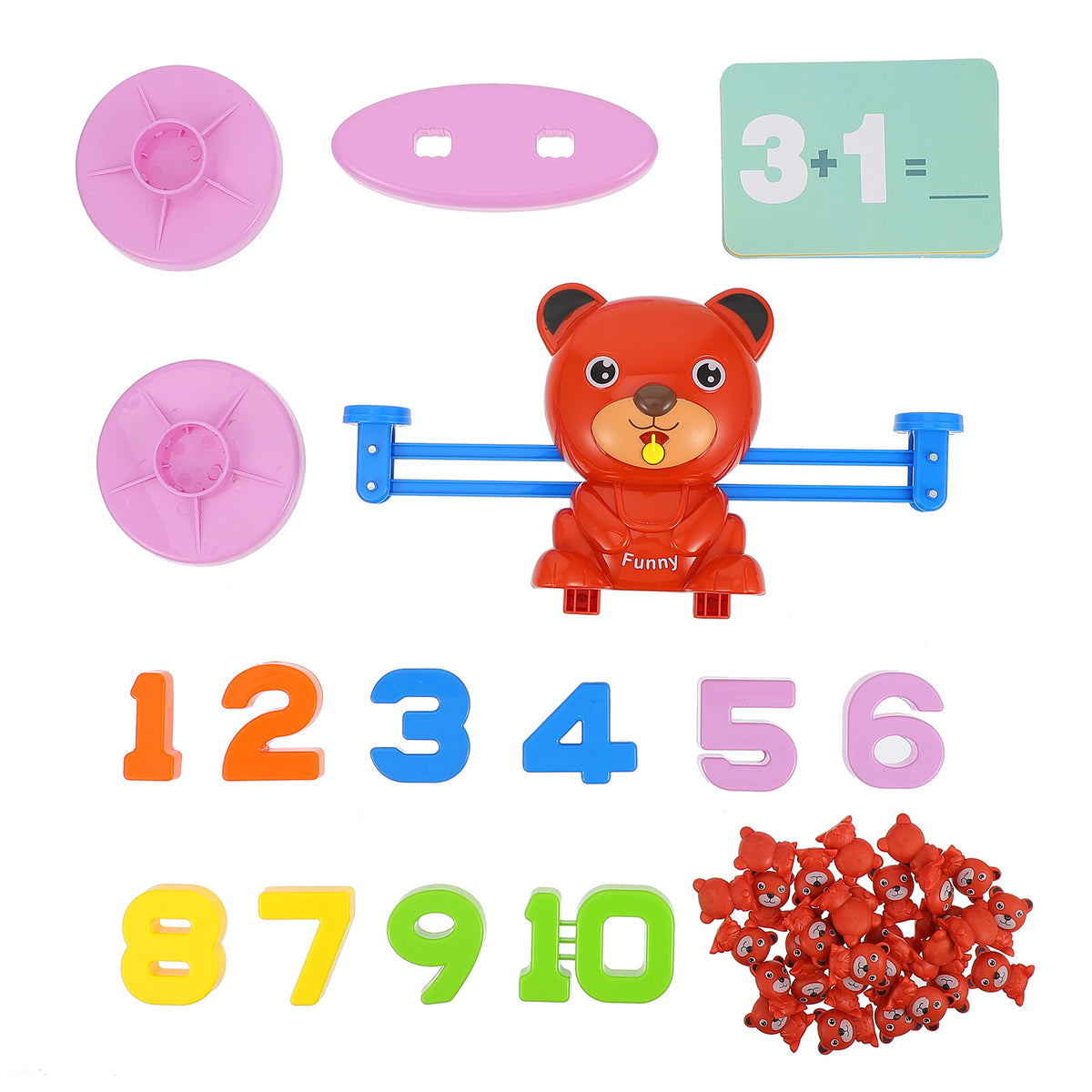 Monkey Scale Balance Math Game M685830