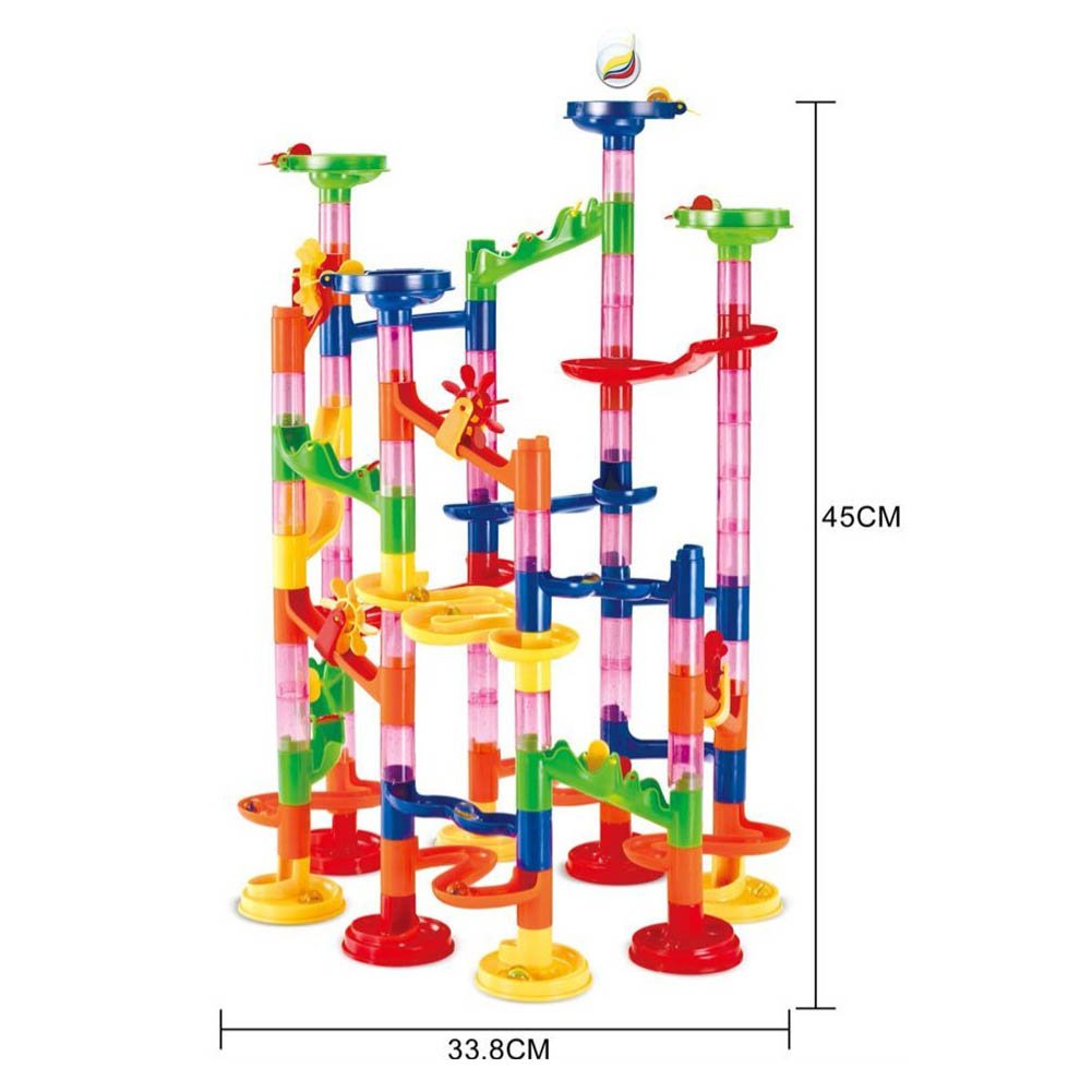 105 Pieces Marble Run Race Coaster Set Building Blocks Toys N5274