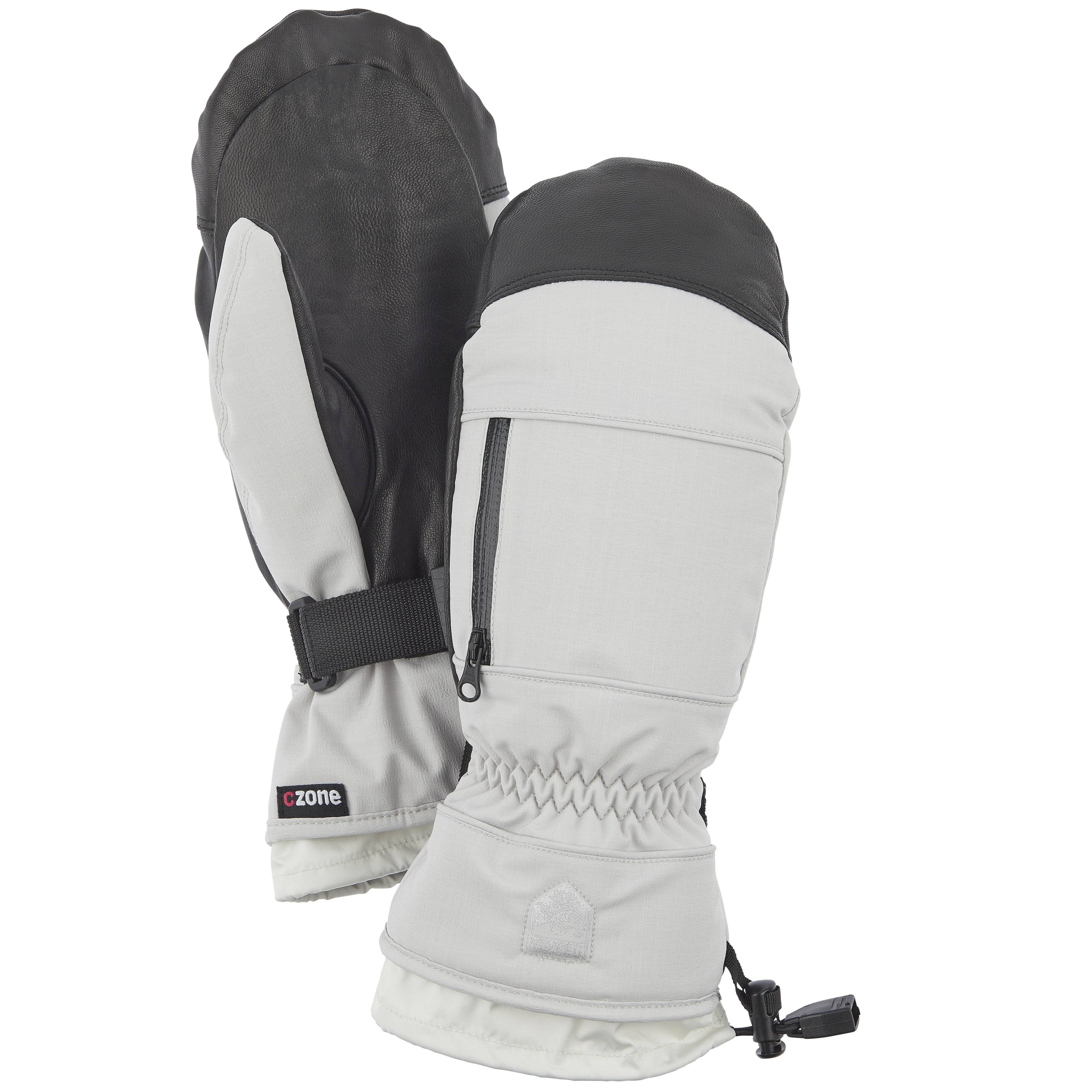 Pale Grey CZone Pointer Mitts B21212