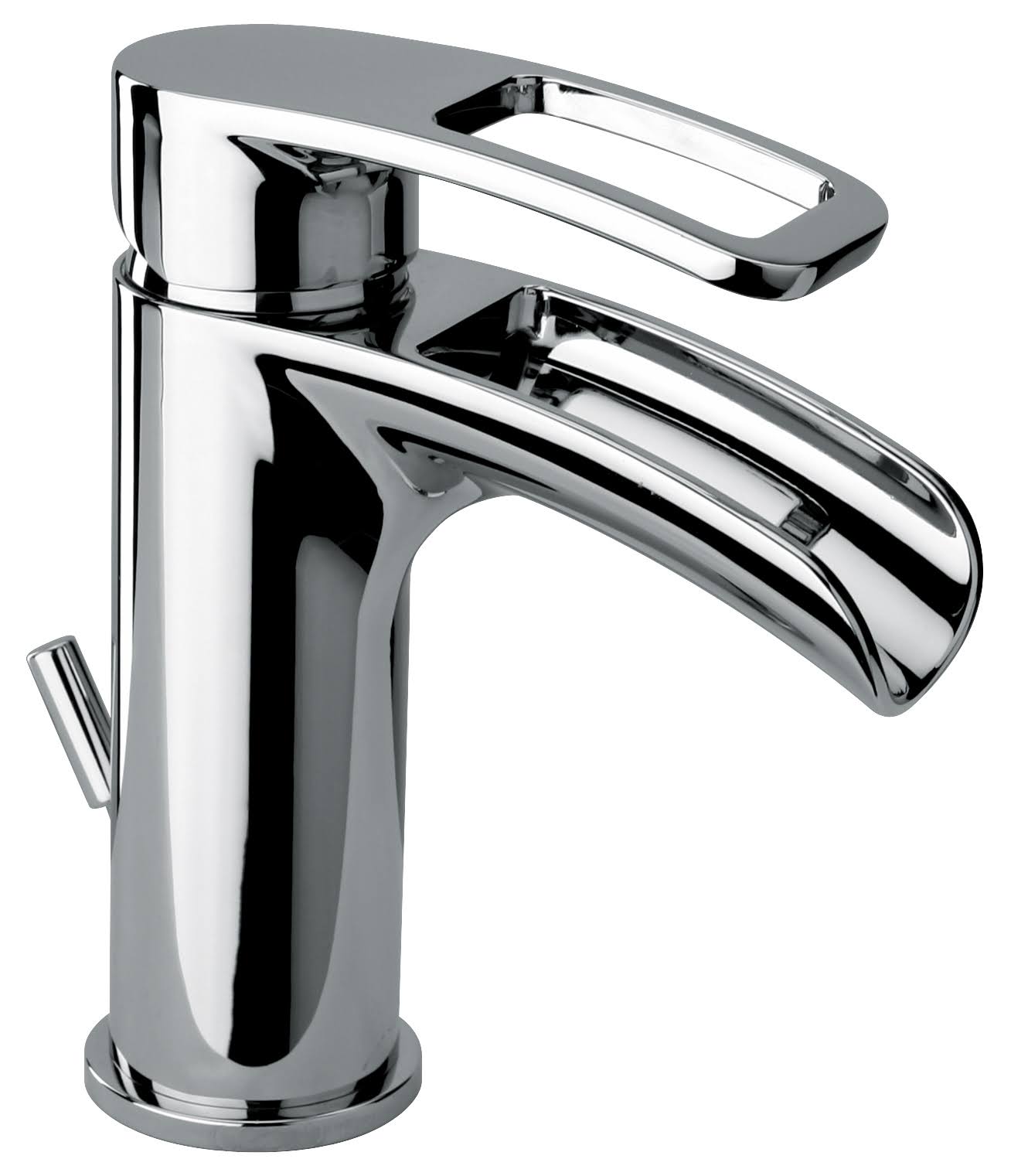 Chrome Single Handle Lavatory Faucet B5453