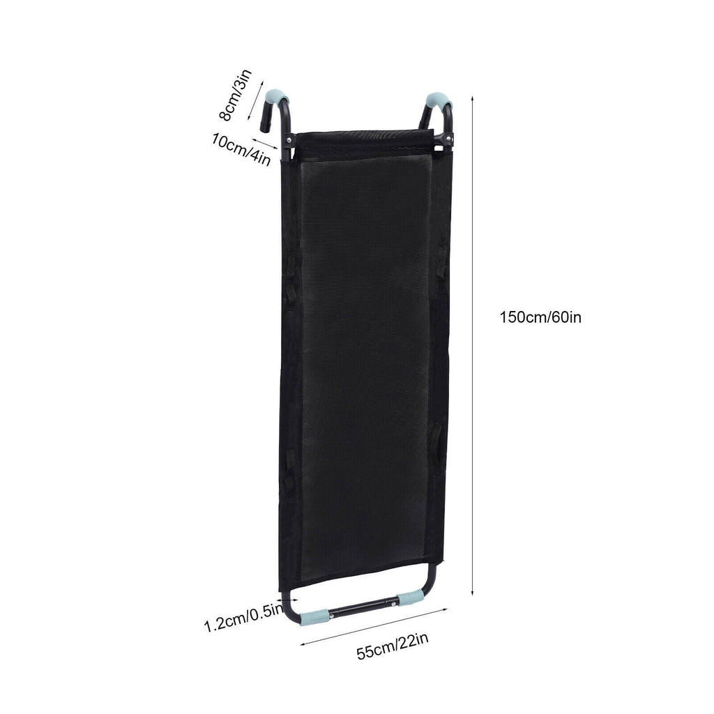 Trampoline Ladder with Slide & Rock Wall Climber D28050
