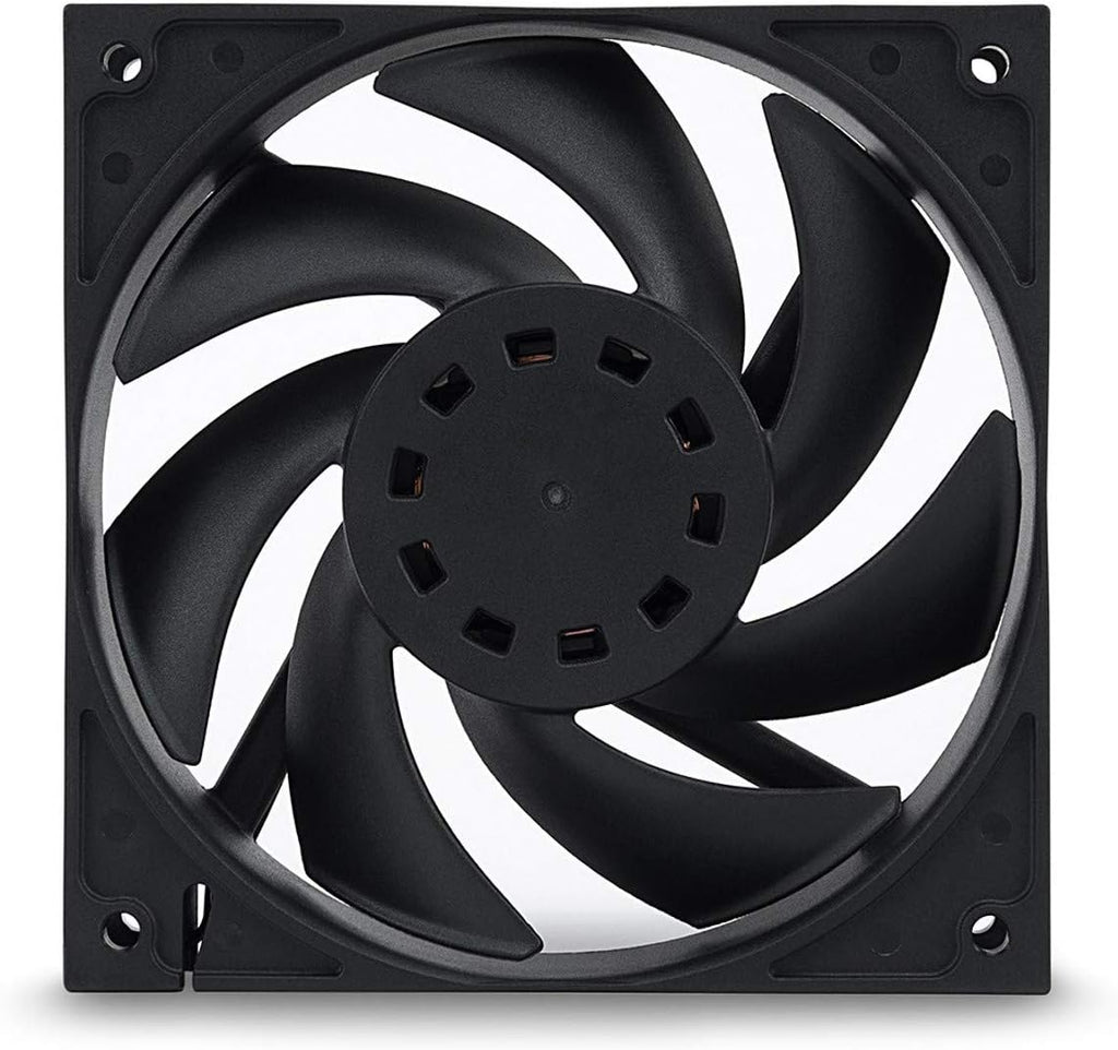 Black 120mm PWM Fan, 2200 RPM, 2-Pack Q26396