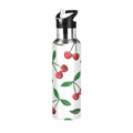 Stainless Steel Insulated Thermos Vacuum Flask Water Bottle with Straw Lid Z808