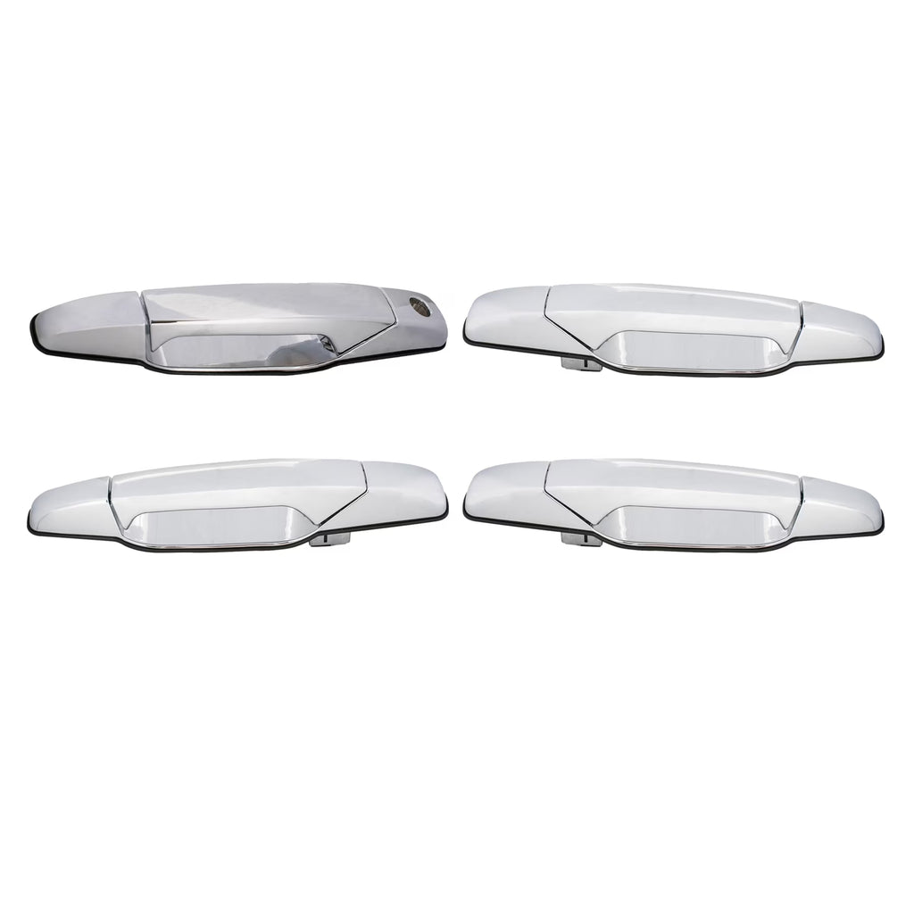 4pc Chrome Exterior Door Handle X977931