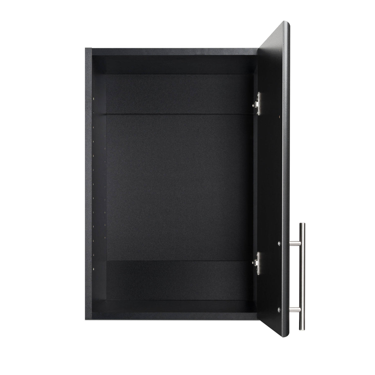 Black Stackable Wall Cabinet O843