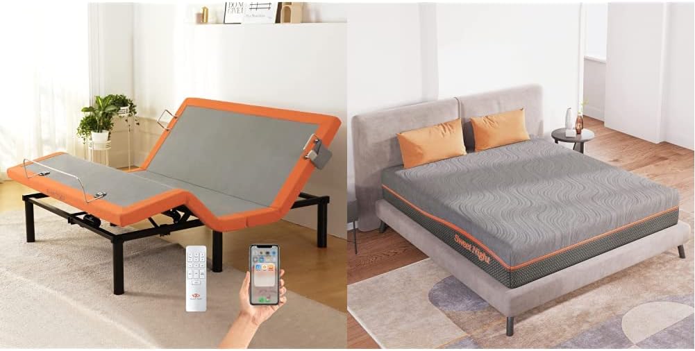 Adjustable Bed Base, Split California King O776
