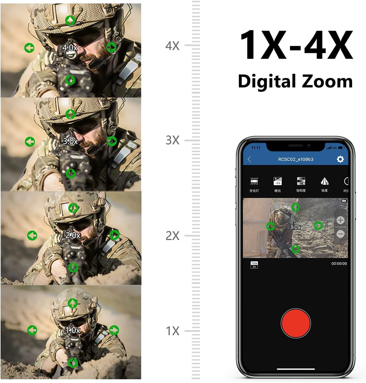 4K Waterproof Mini Video Camera with WiFi R8572