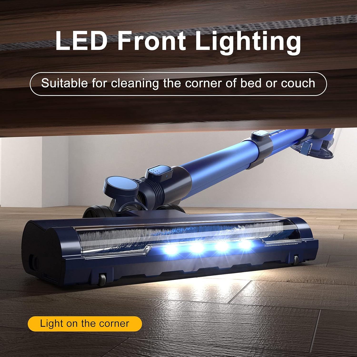 4 in 1 Cordless Stick Vacuum with Detachable Battery D50281