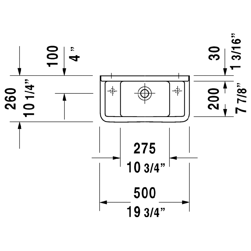 Bathroom Sink U841