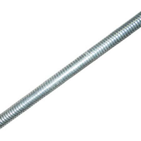 3/8 16 by 36 inch Threaded Steel Rod (Case of 5) Q32887