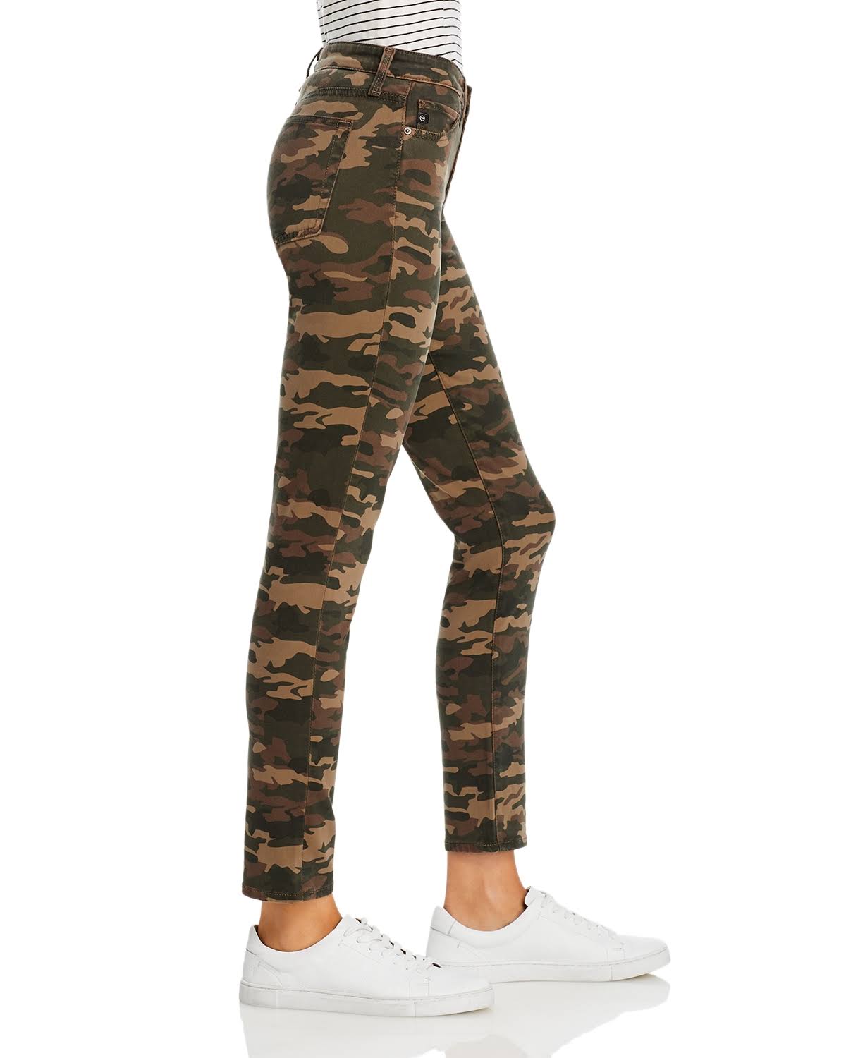 26 28 Houndstooth Plaid Ankle Jeans F919021