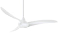 52x22 Flat White Ceiling Fan B966