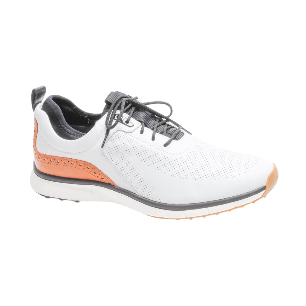 White Leather Hybrid Shoes D248721