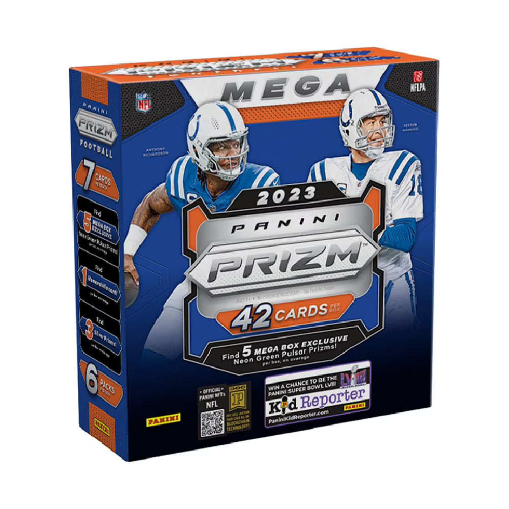 2023 Panini Prizm Football Mega Box Trading Cards K95915