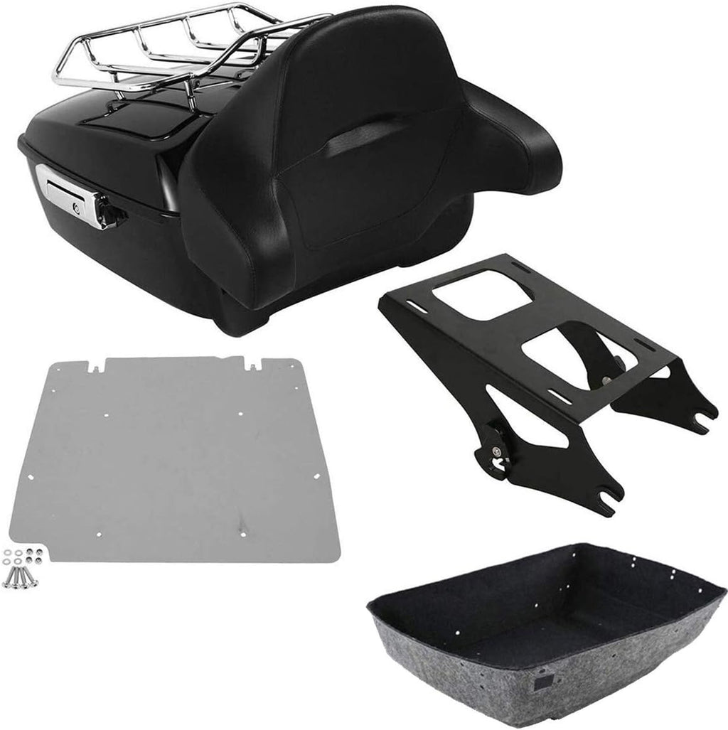 King Pack Trunk Backrest with Rack Mounting Rack C156