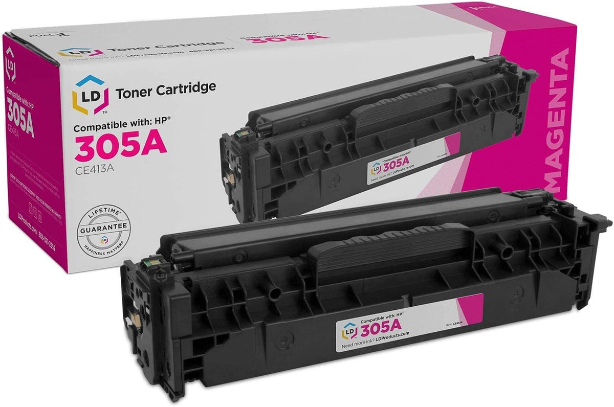 4-Pack Toner Cartridge Replacements for HP 305A S41535