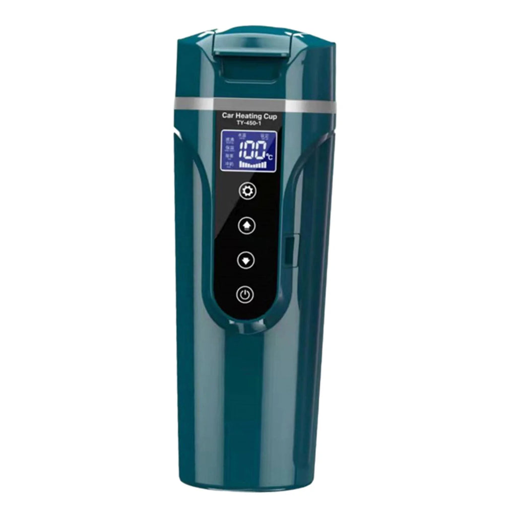 450ml 24V/12V Electric Travel Kettle Dark Green K7092