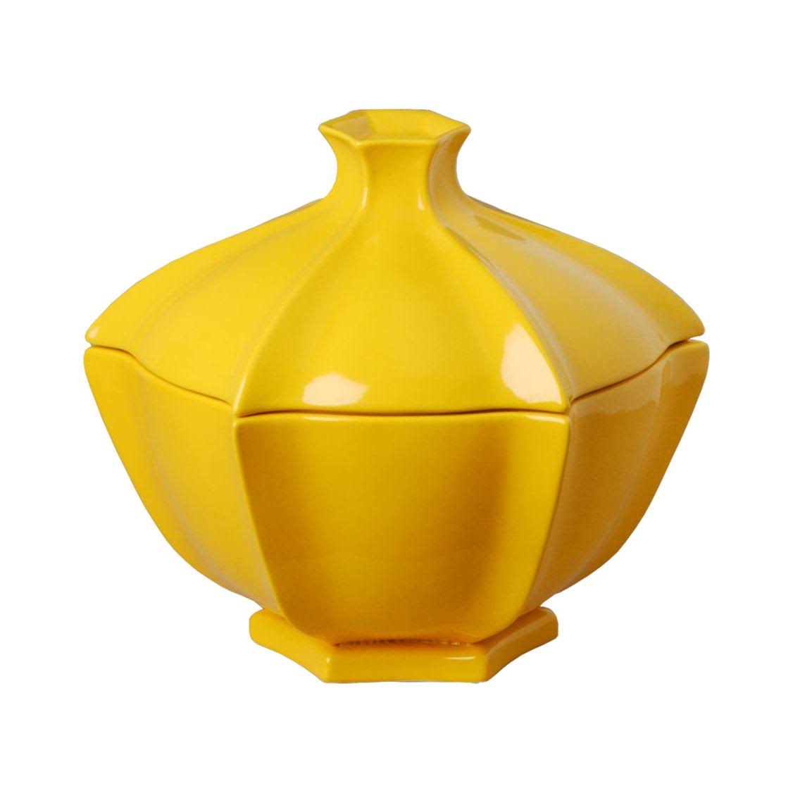 Yellow Covered Dish F3003
