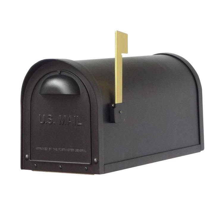 Black Classic Curbside Mailbox B700