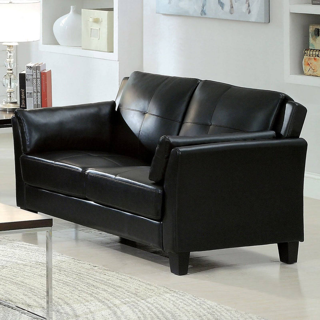 Black Loveseat C735