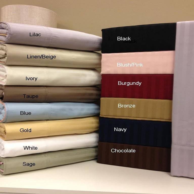 100% Long-Staple Cotton Sateen Sheets 300 Thread Count Deep Pocket Sheets Sets E595234