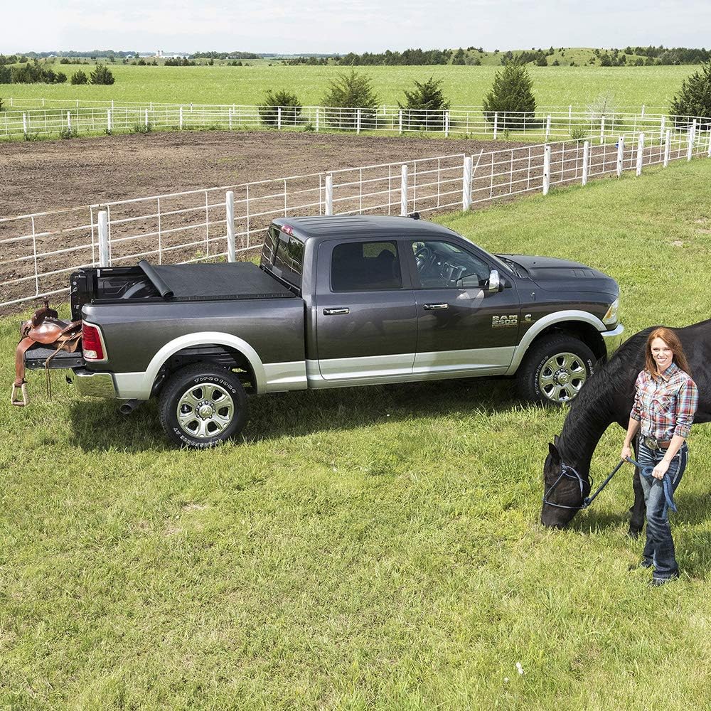 Soft Roll Up Truck Bed Tonneau Cover S113